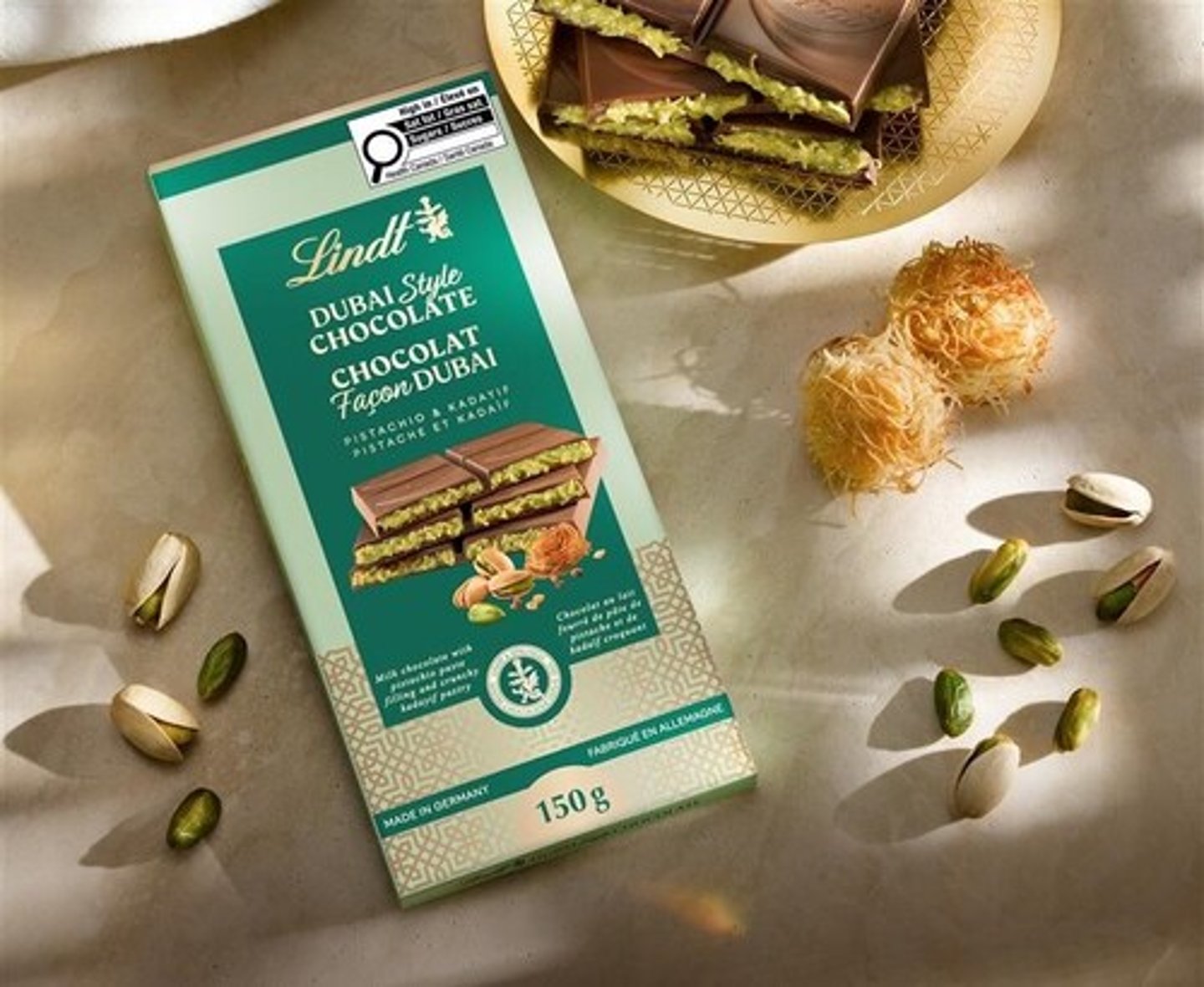 Lindt Dubai Style Chocolate bar