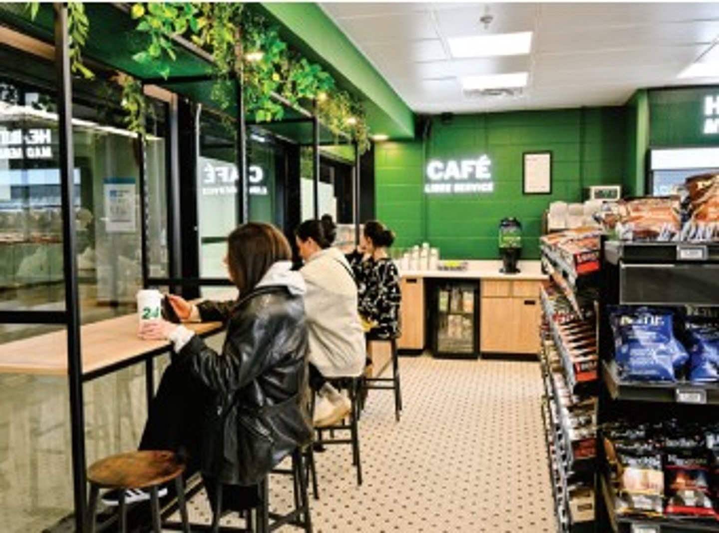 KaleMart 24 Cafe interior