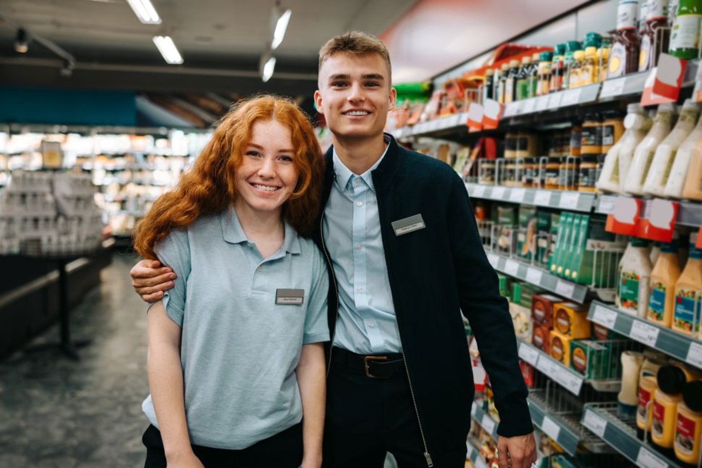 Store Employees Stock Image