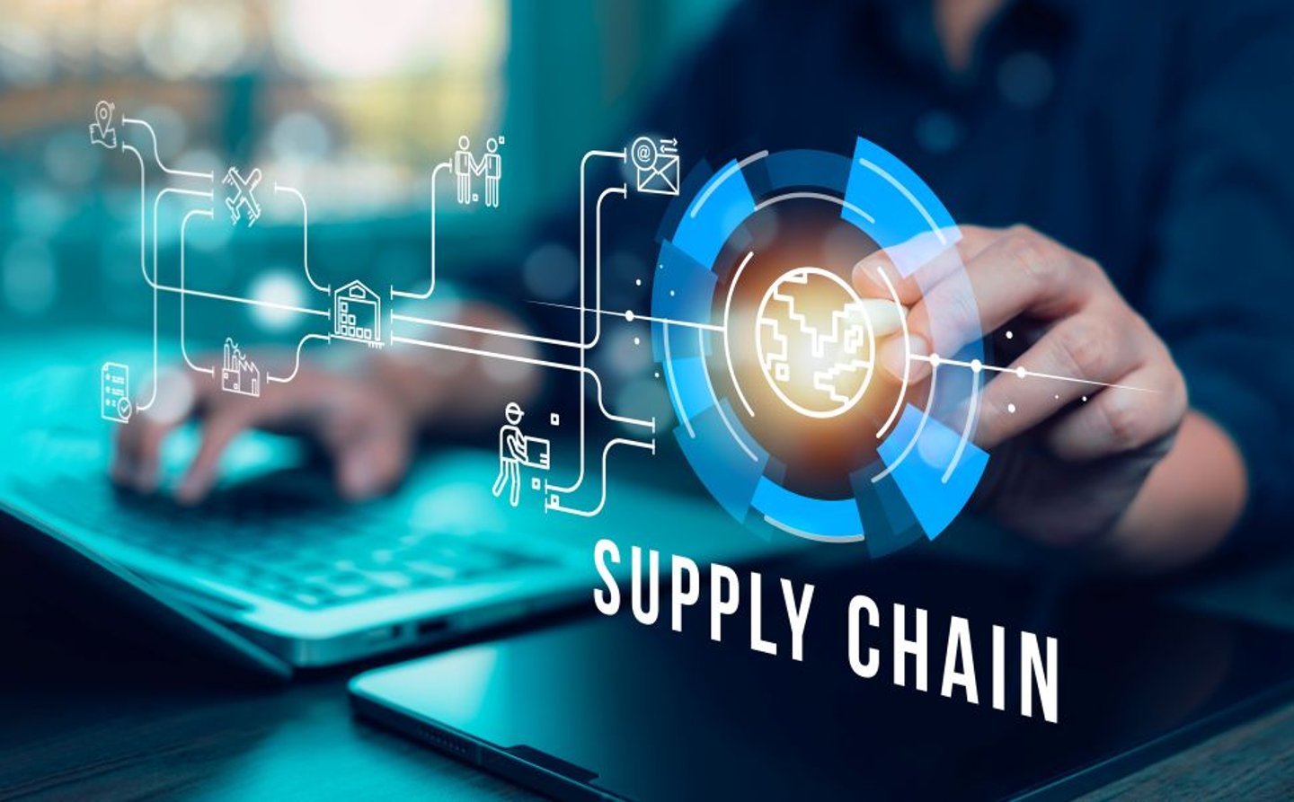 Supply Chain Management Stock Image
