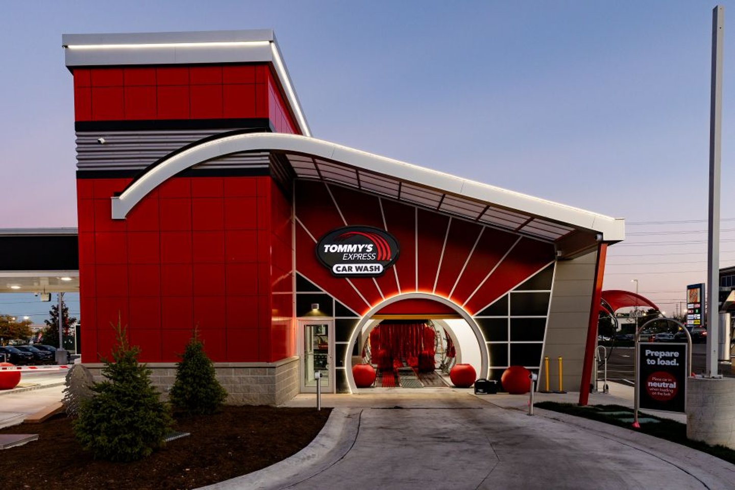 Tommys Express Car Wash Exterior Brampton 