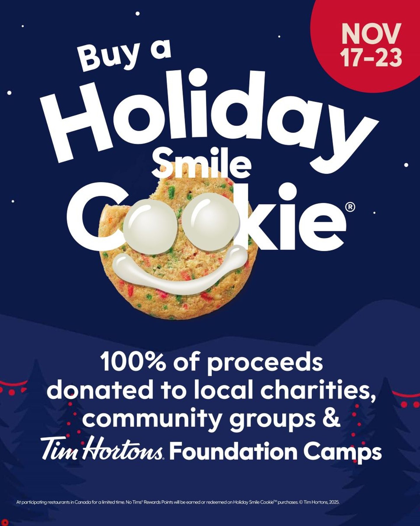 Tims Holiday Cookie Campaign 2025