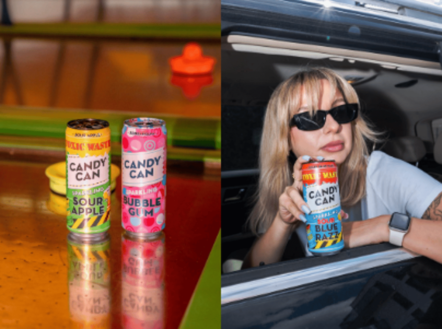 New Toxic Waste Candy Can flavours