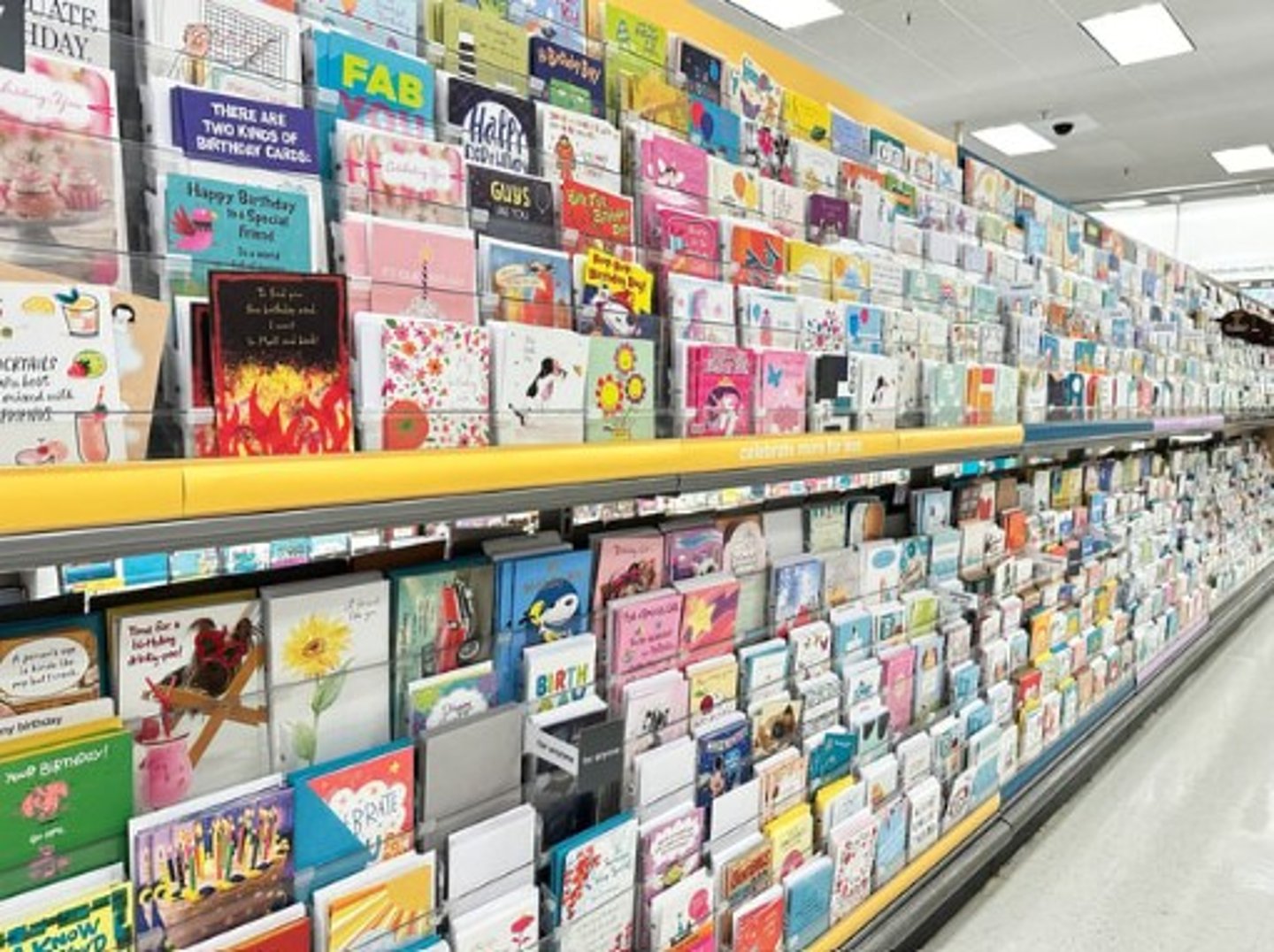 Holiday Cards in a store