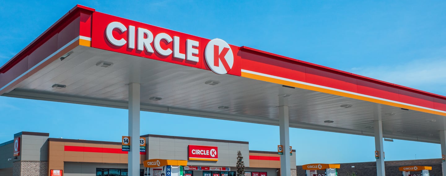 Picture of Circle K forecourt sign