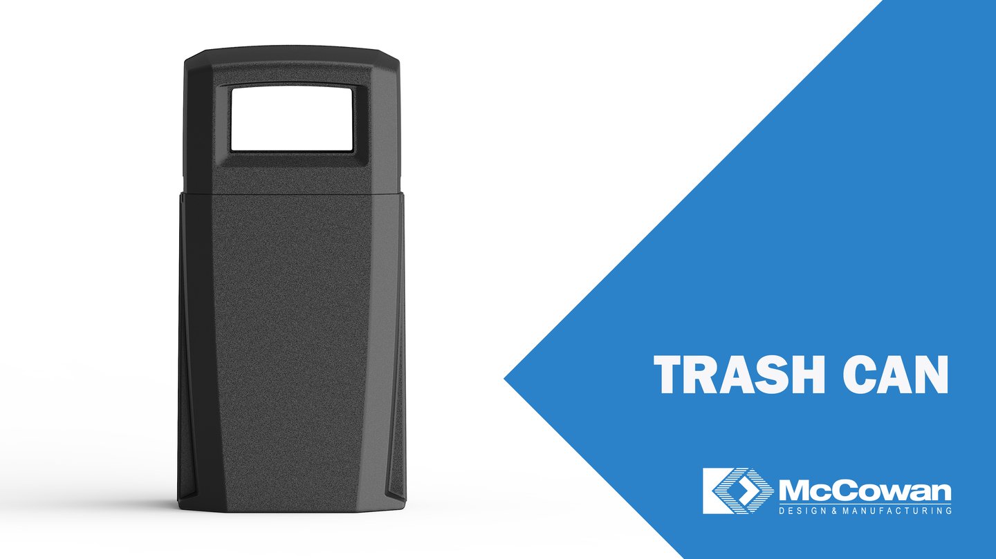 McCowan Trash Can: MU-712