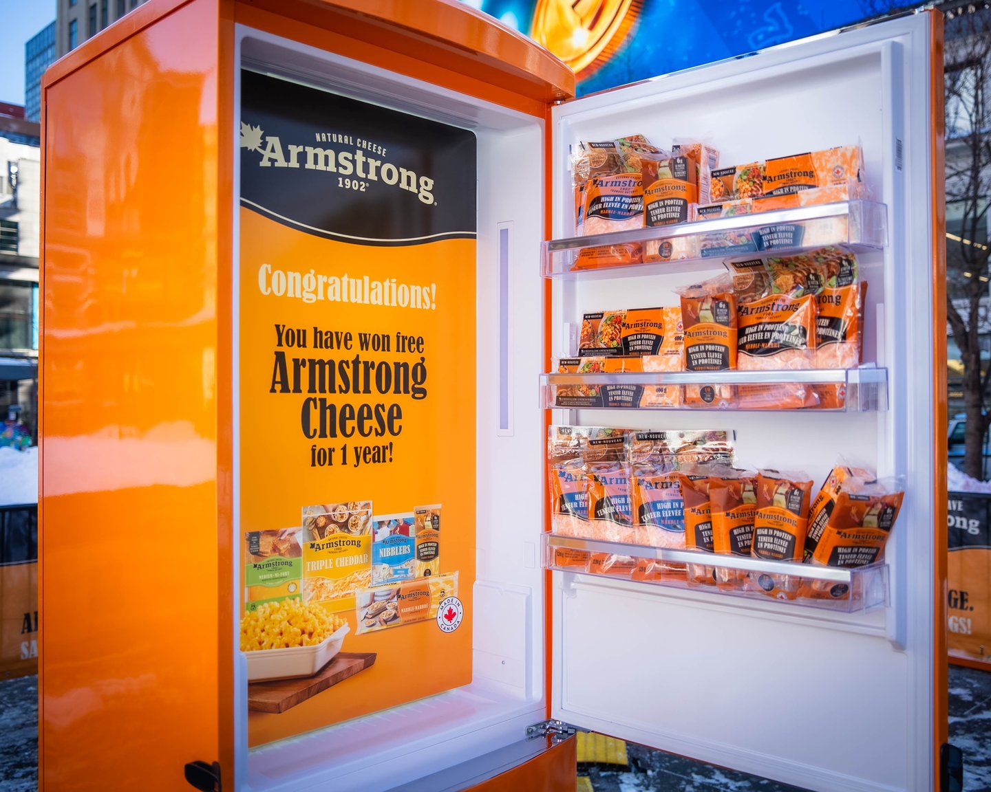 Armstrong Cheese activation