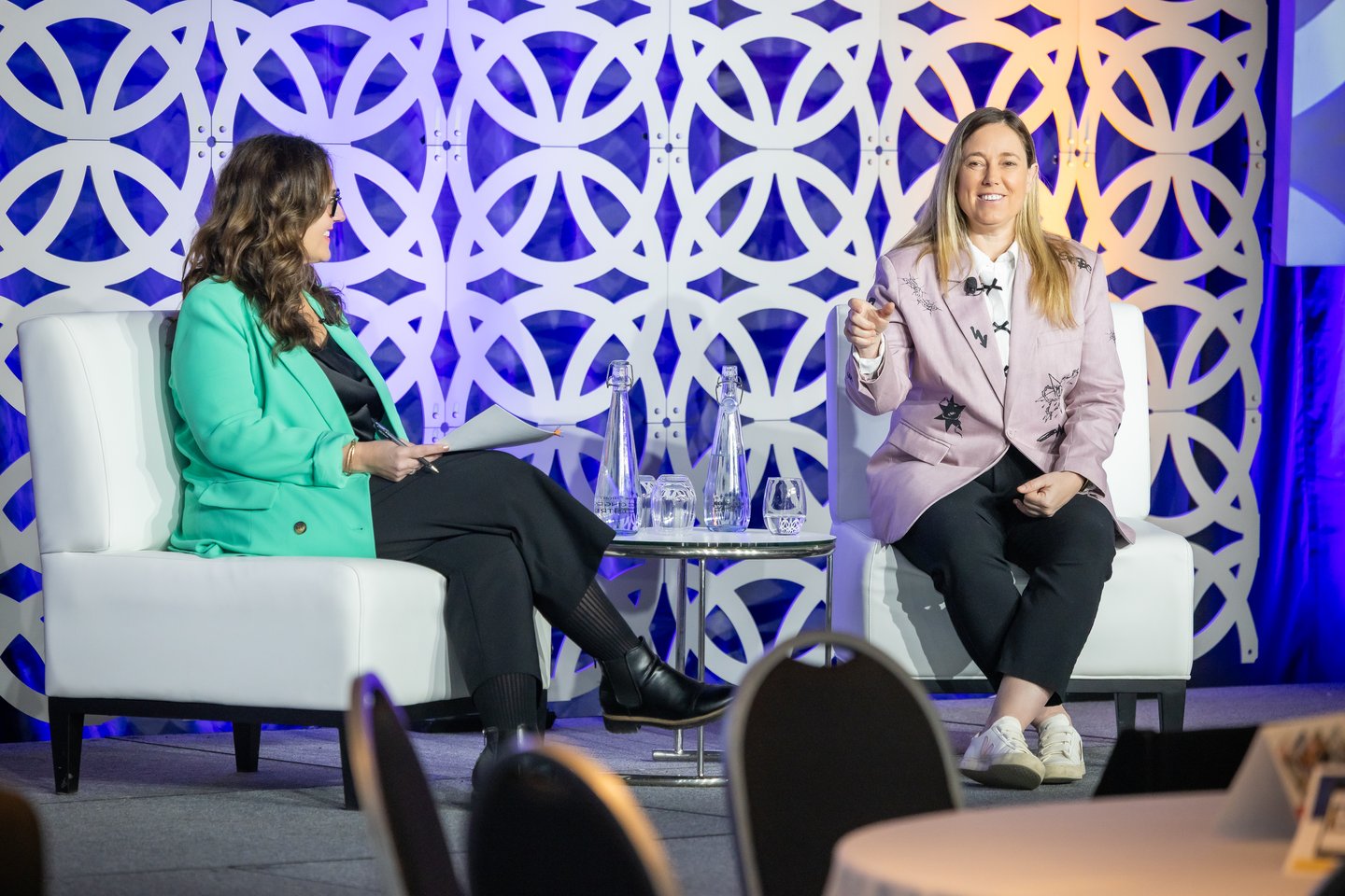 Michelle Warren and Amber Mac