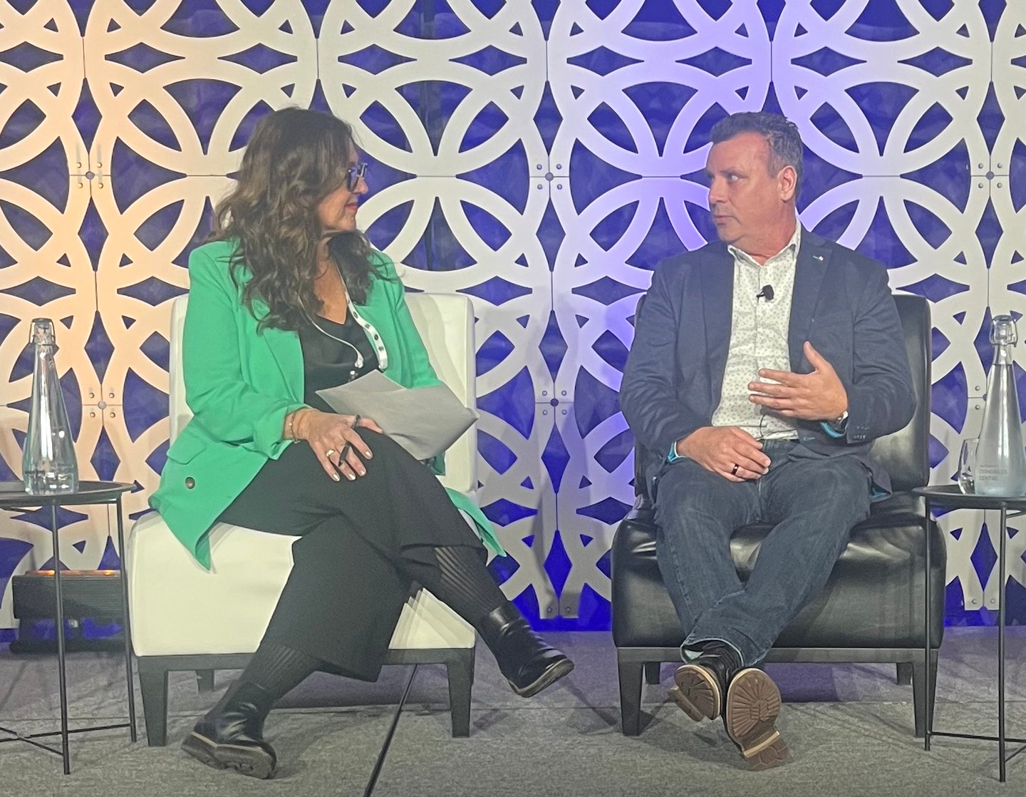 Michelle Warren and Jeff Brownlee at CARWACS