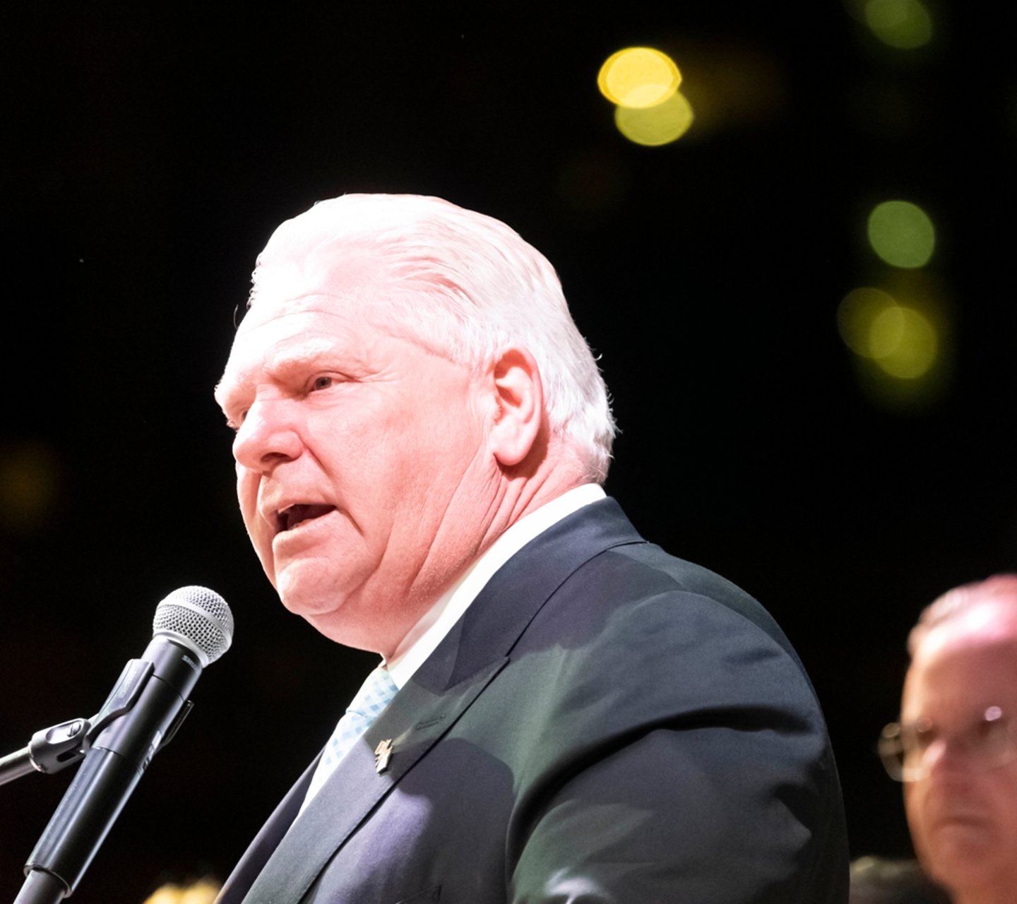 Medium shot of Ontario Premier Doug Ford