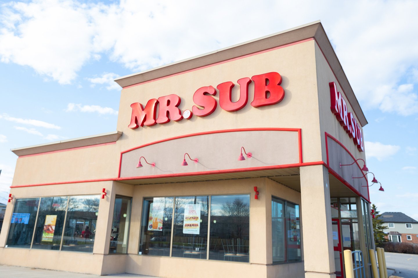 Exterior shot of Mr. Sub