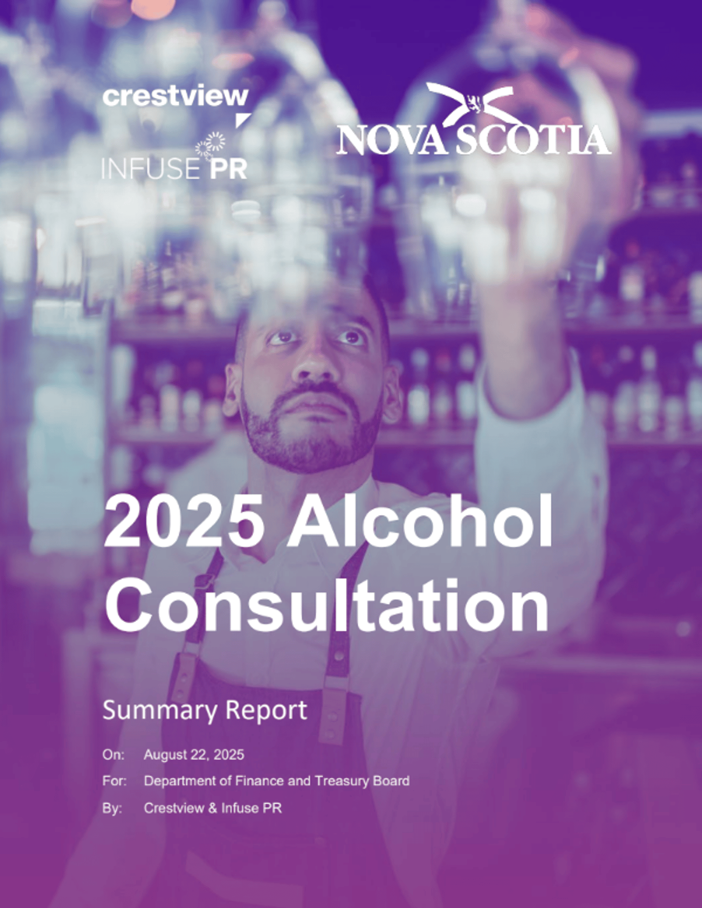 NS government BevAlc report cover