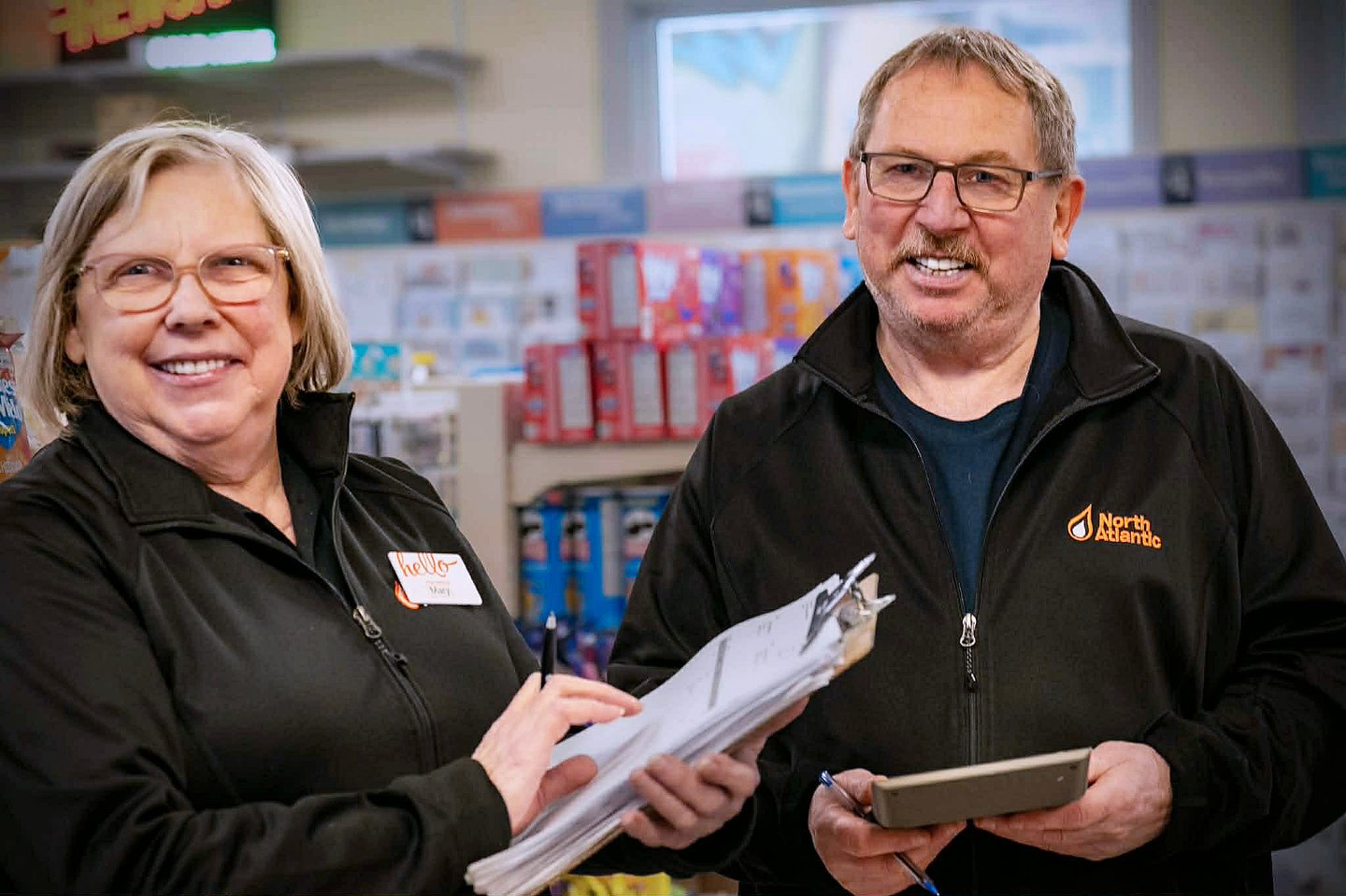 Jackman's One Stop owners, Mary and Cliff Jackman