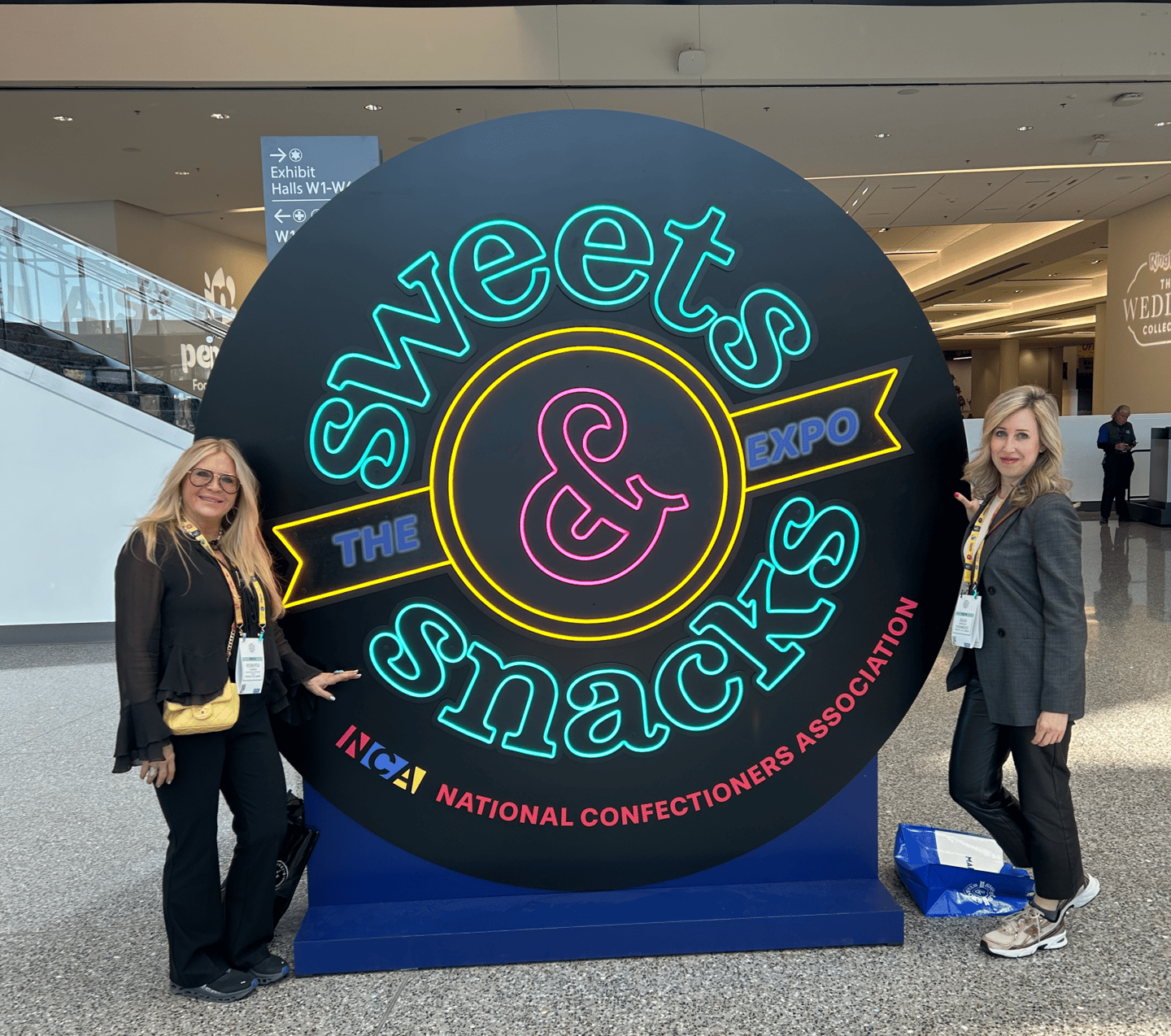 Roberta Thompson and Julia Sokolova at Sweets & Snacks Expo 2026