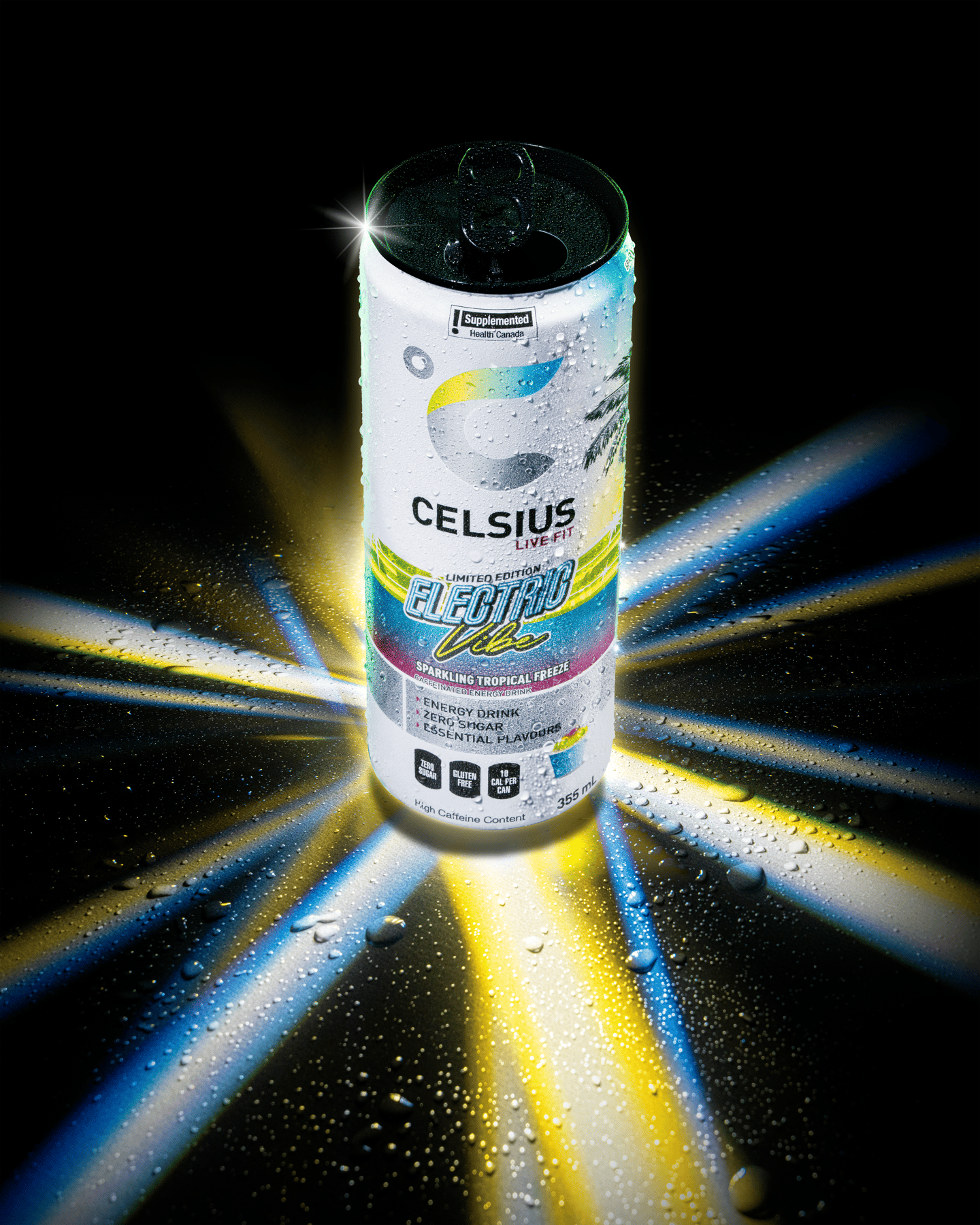 New Celsius Tropical Energy Vibe can