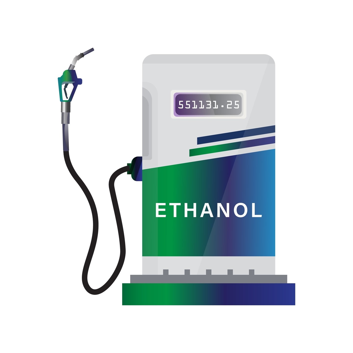 fuel pump labelled "Ethanol"