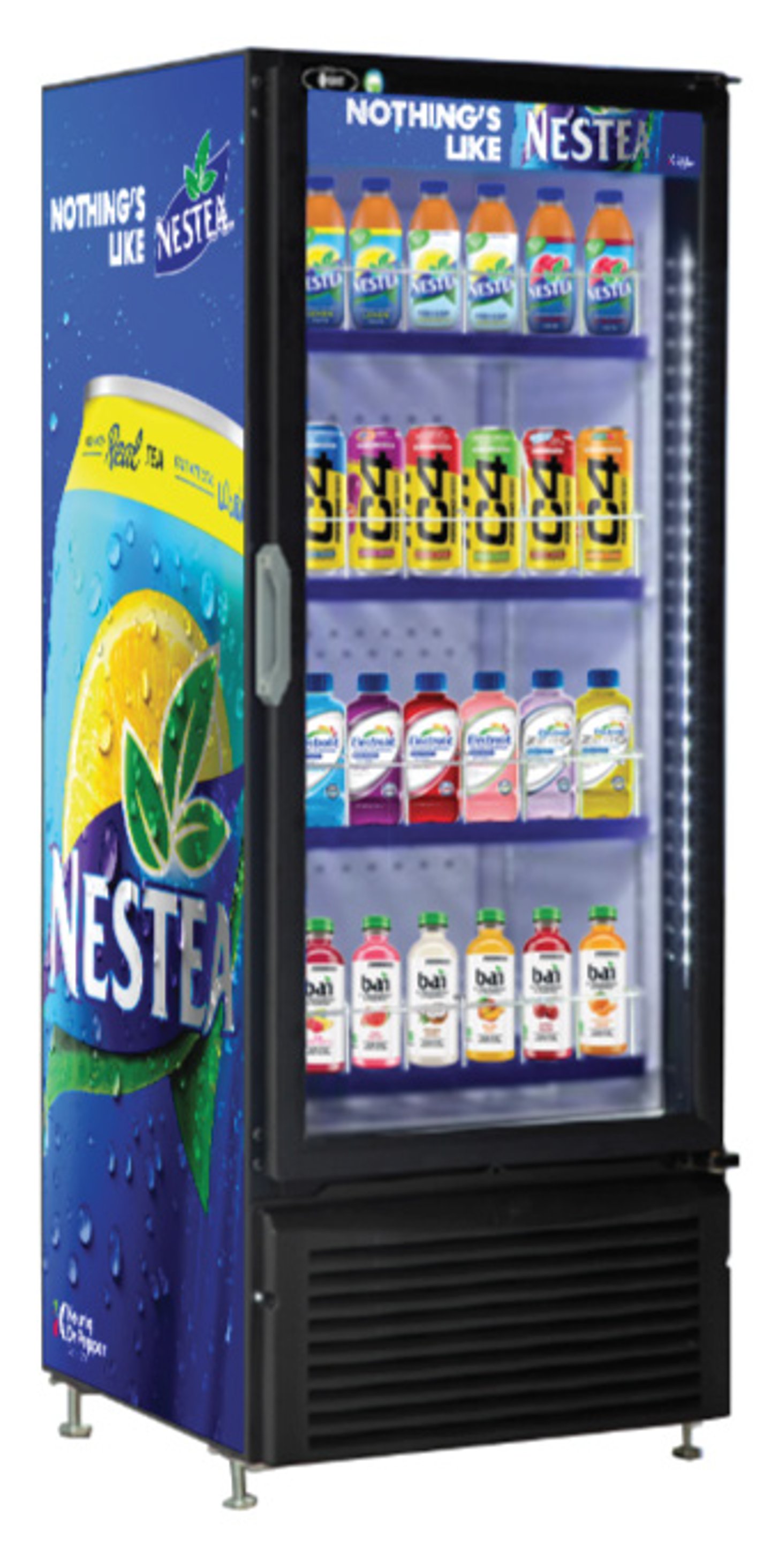 Nestea branded mini-fridge