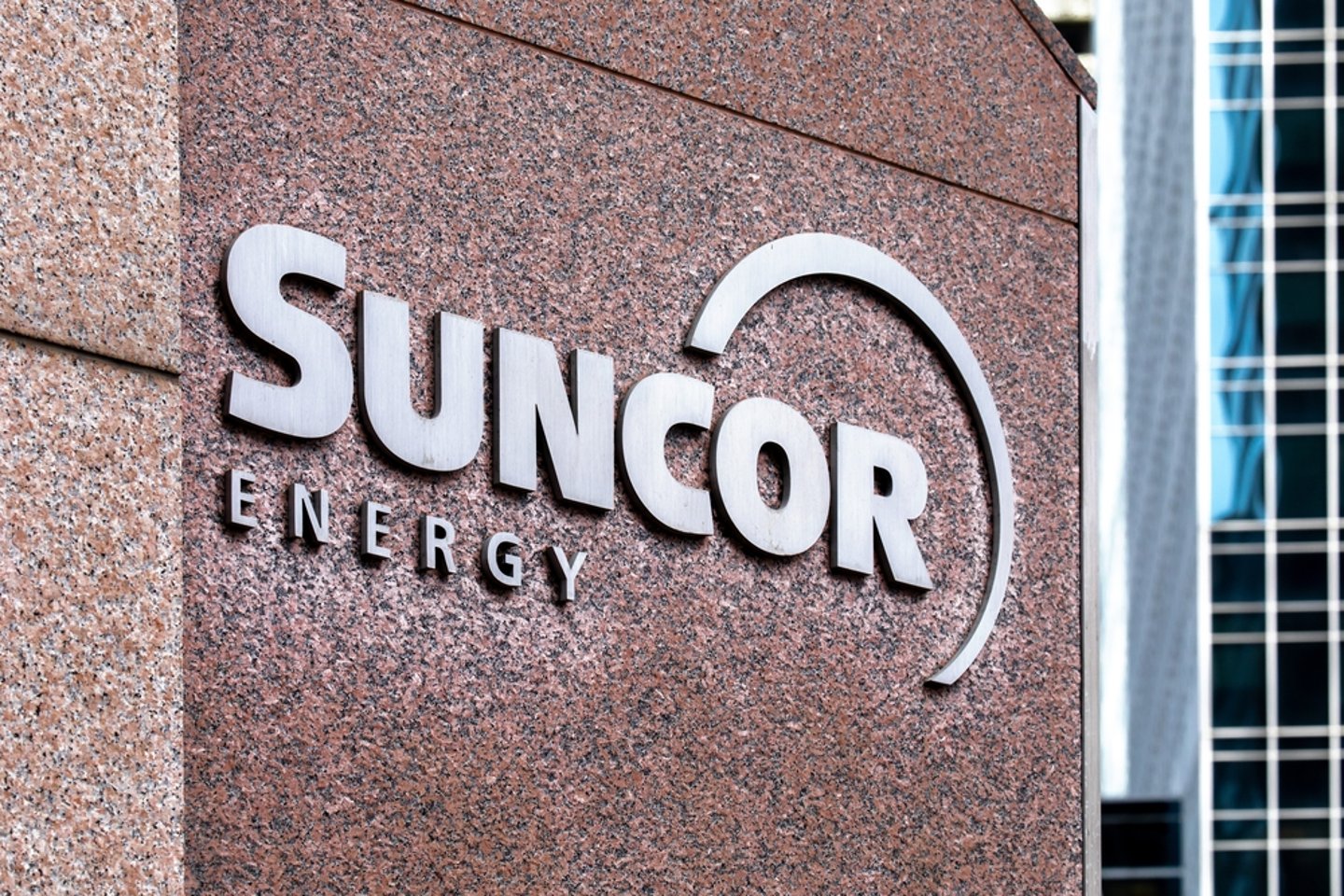 Exterior of Suncor Energy building in Calgary.
