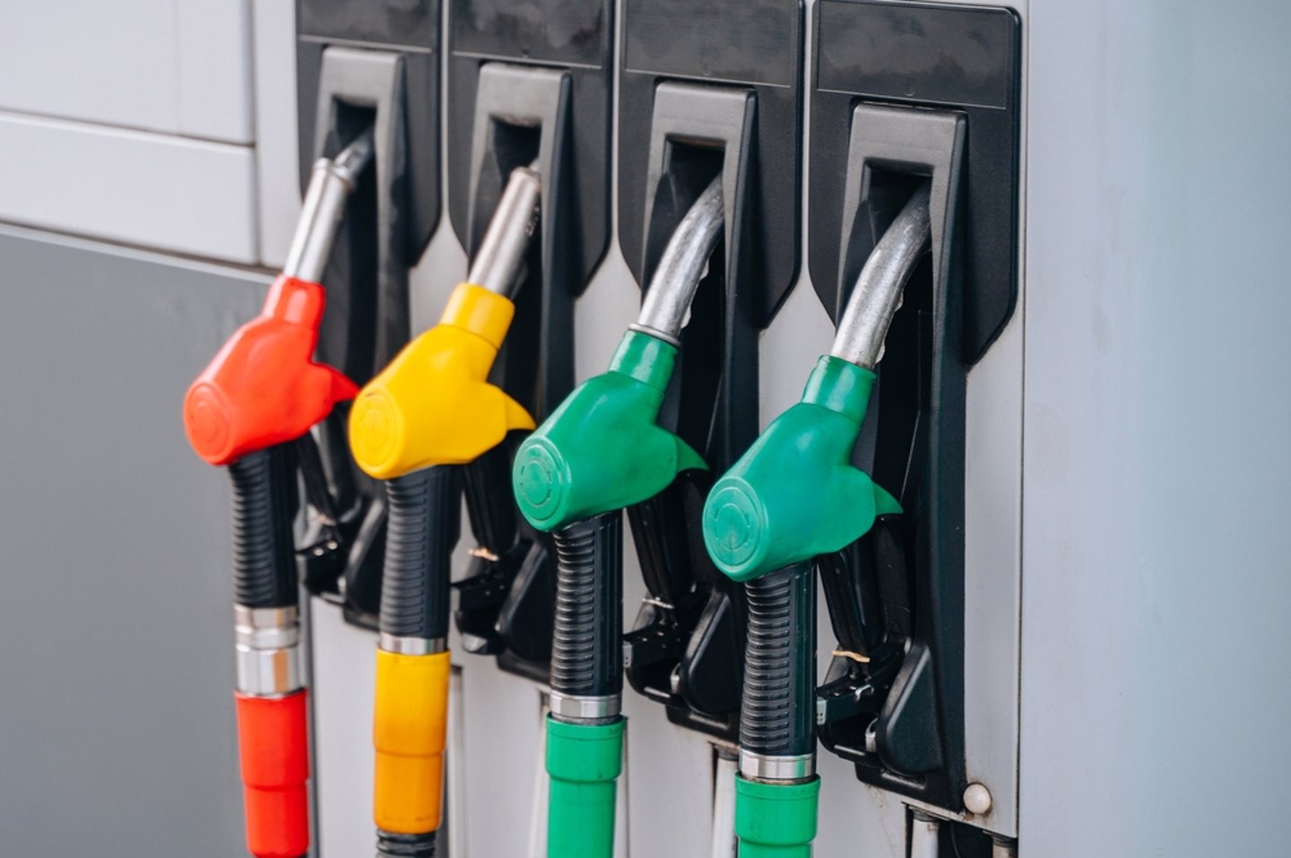 gas station pumps