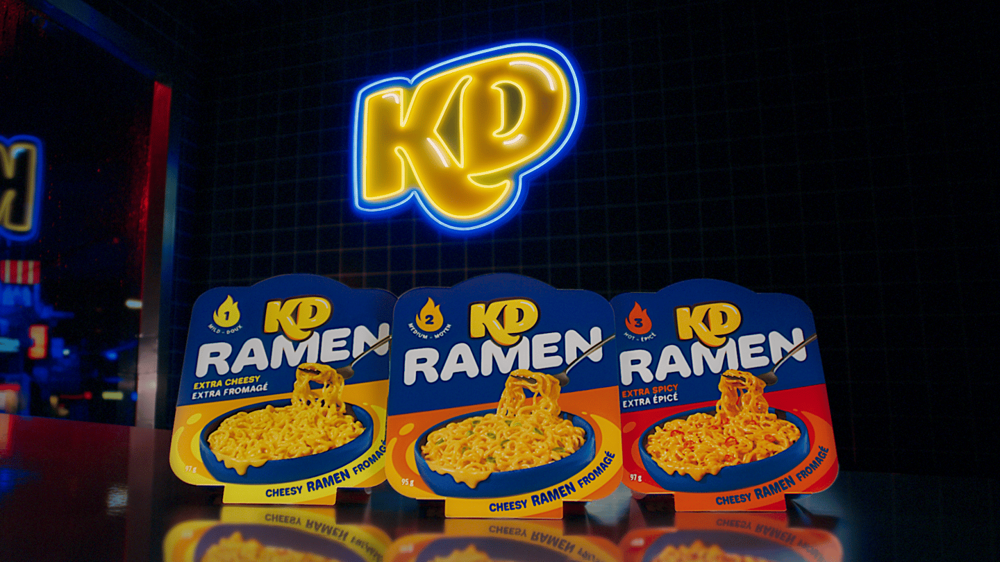 Kraft Dinner Ramen line