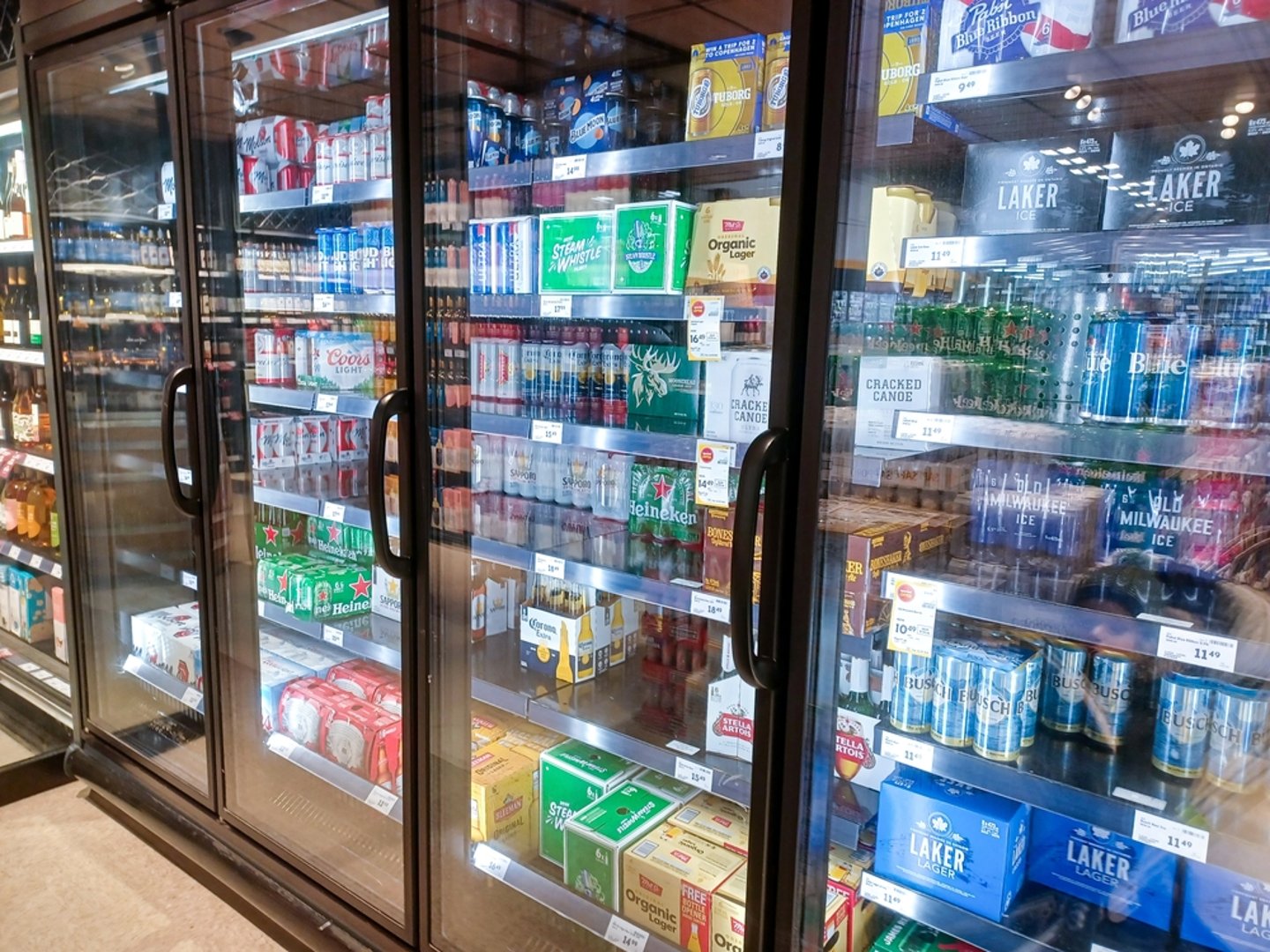 Beer fridge in Toronto