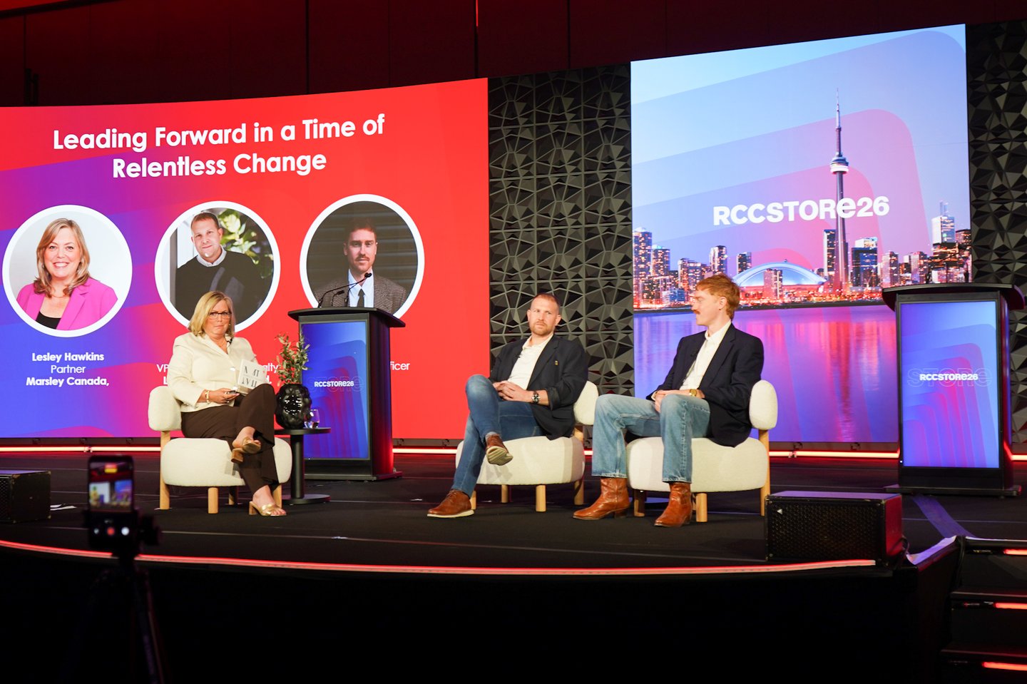 Leading forward in times of relentless change panelists RCCSTORE26