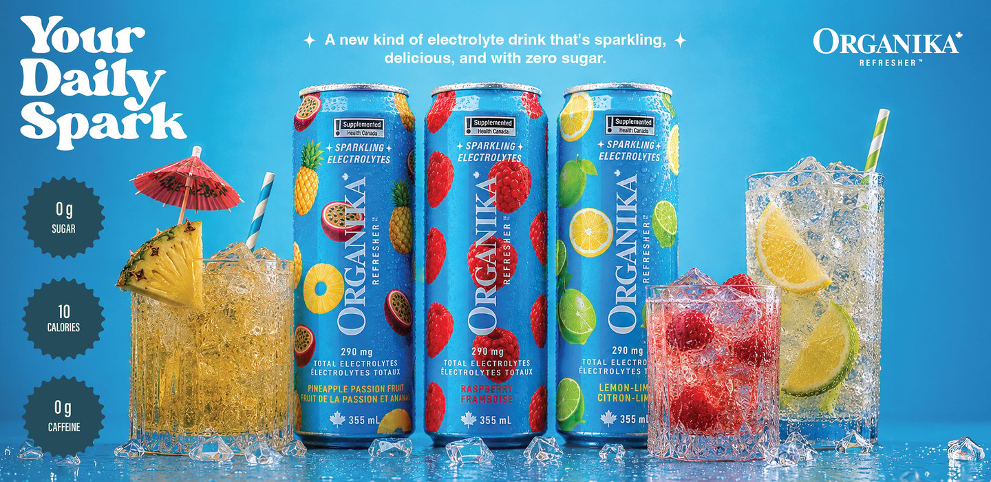 Organika electrolytes beverage