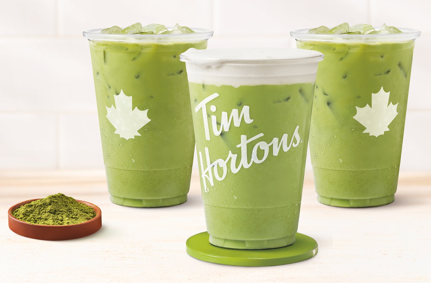 Tim Hortons matcha drinks