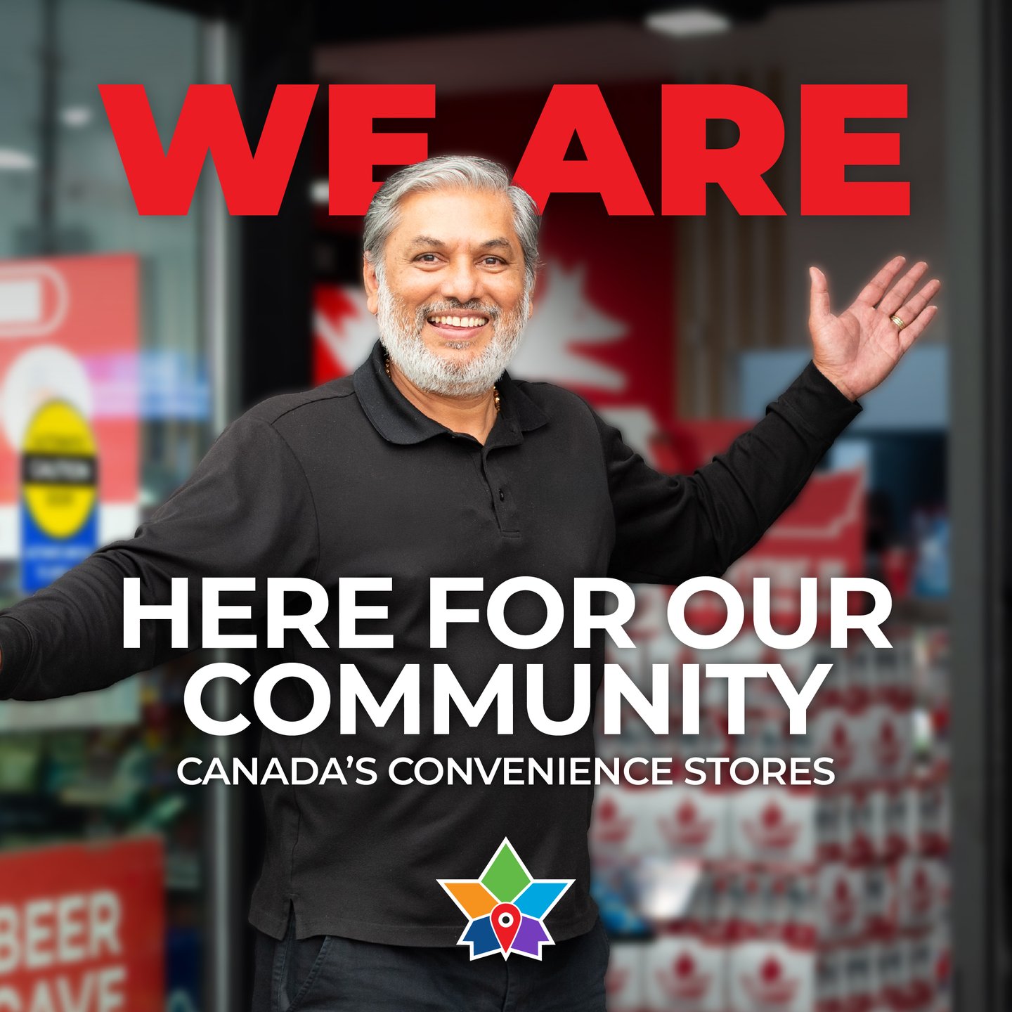 We are here for our community