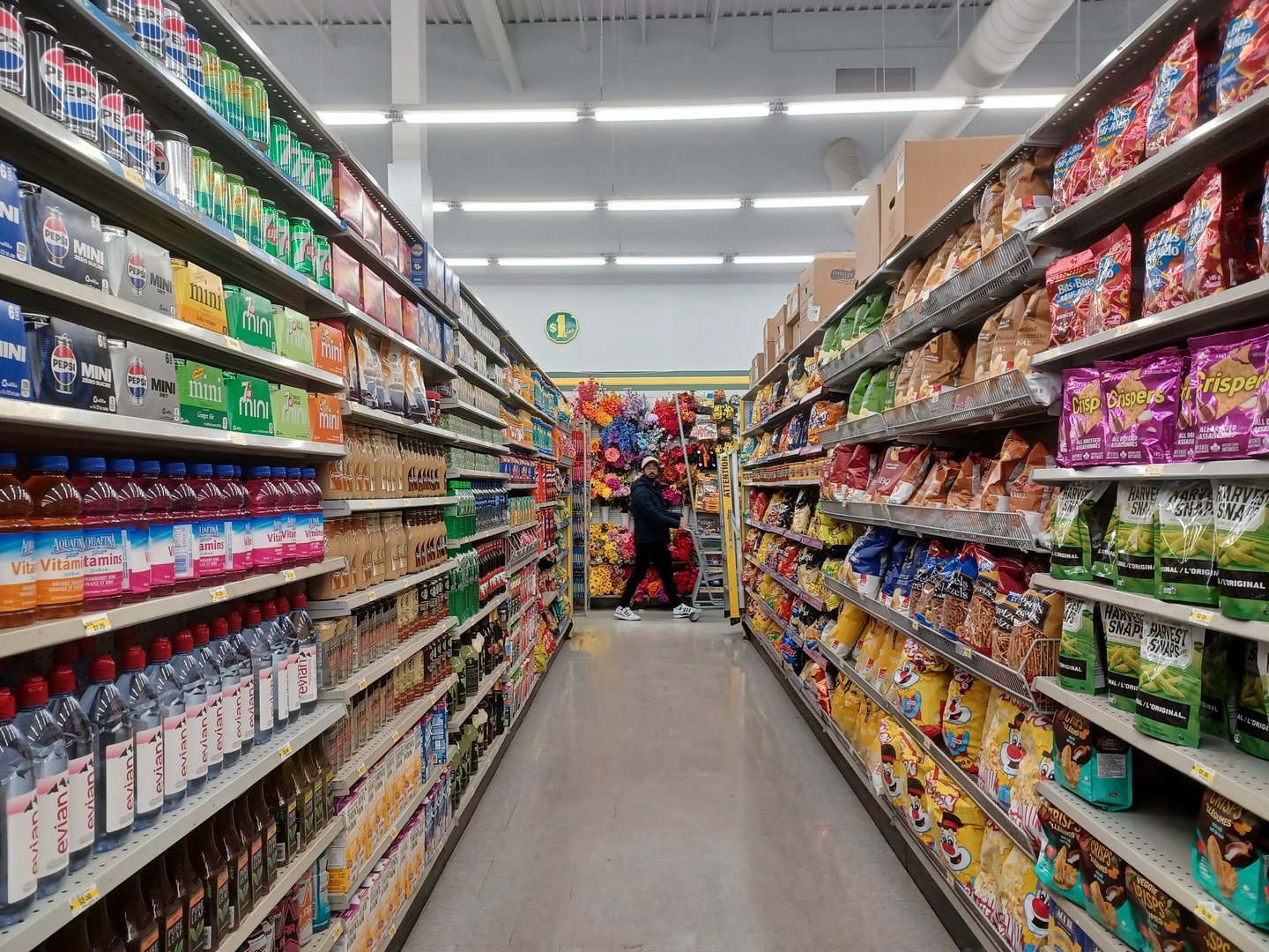 Dollarama aisle