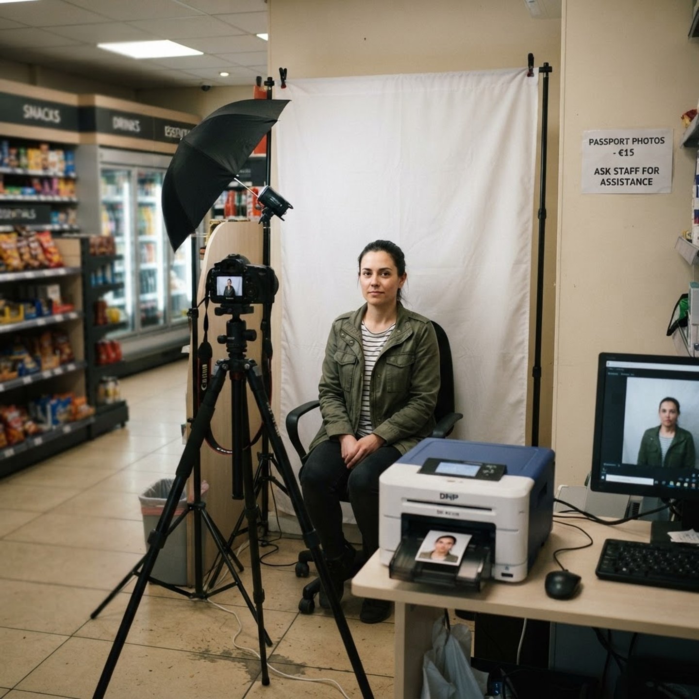 convenience store passport studio