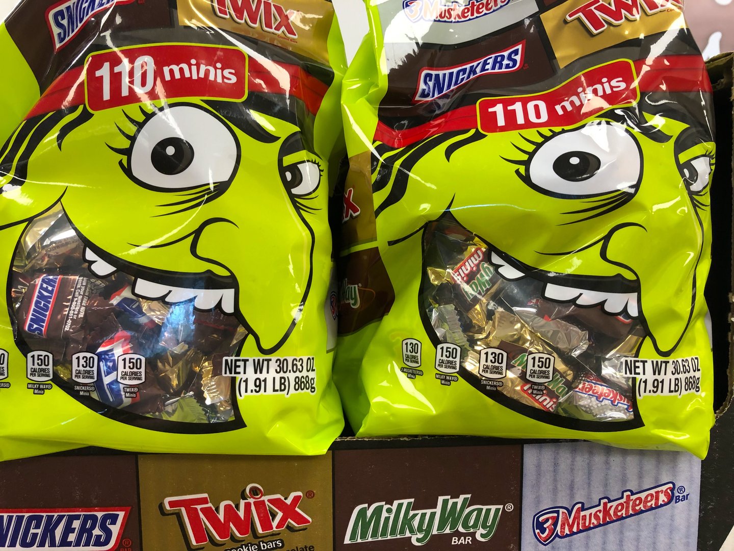 Mars Halloween candy