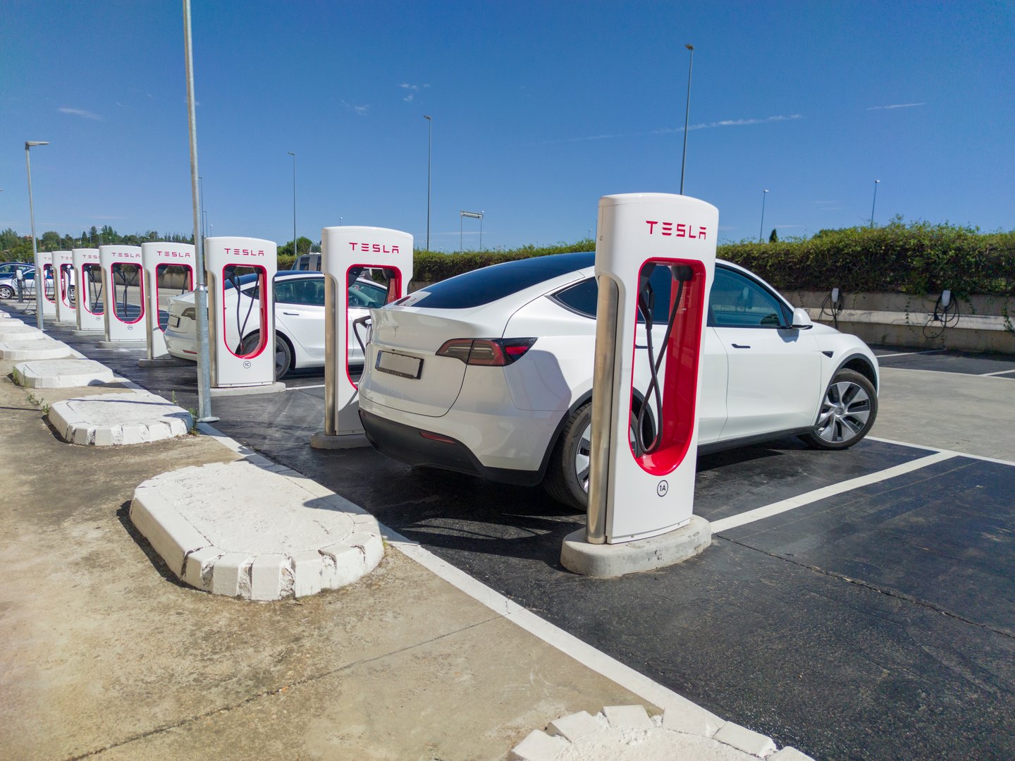 Tesla chargers