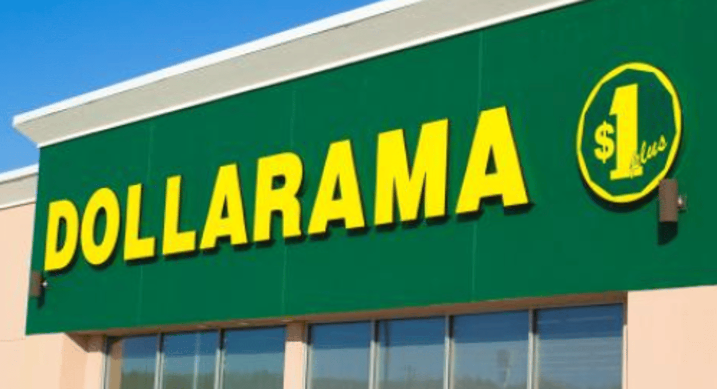 Dollarama Store Sign