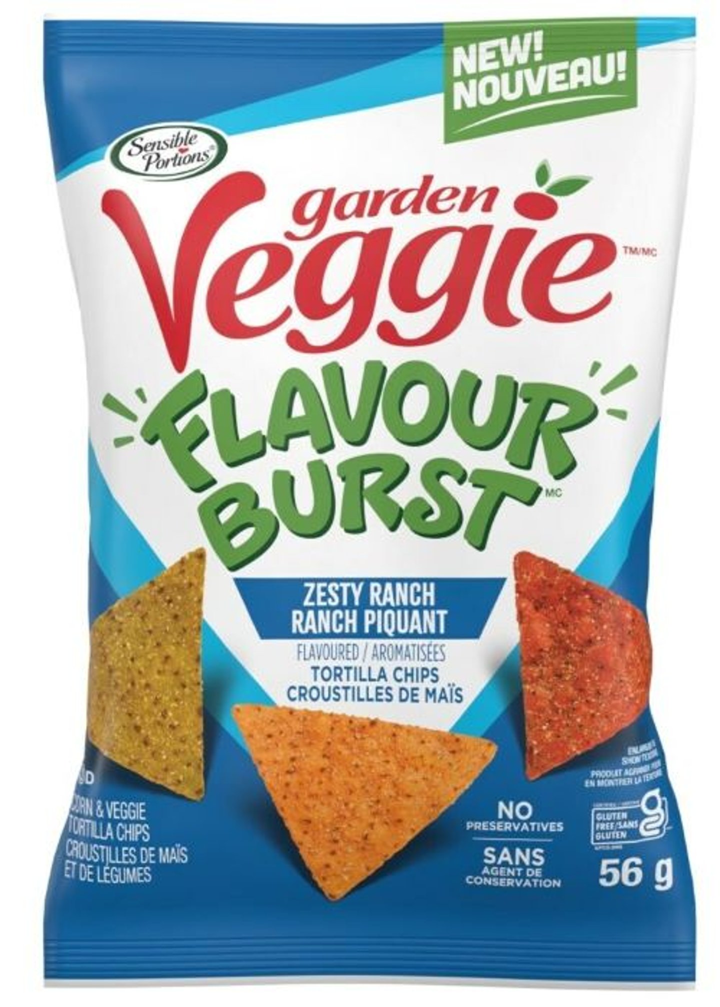 Garden Veggie Snacks Flavour Burst Bag