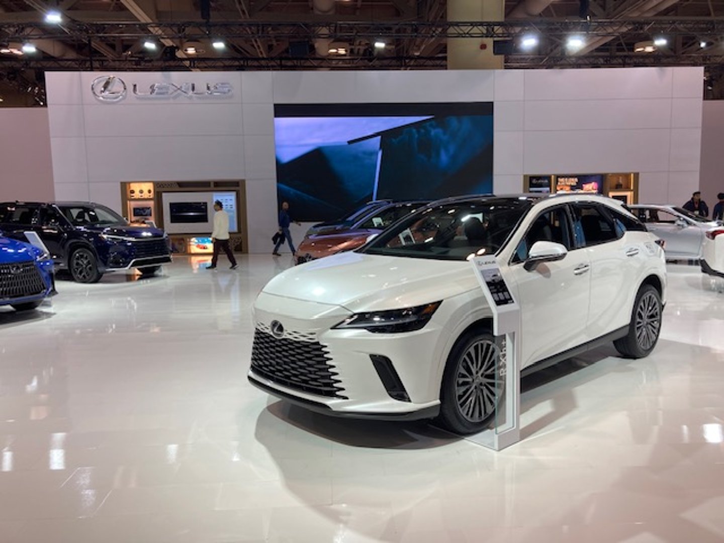  2024 Canadian International Auto Show Lexus Booth