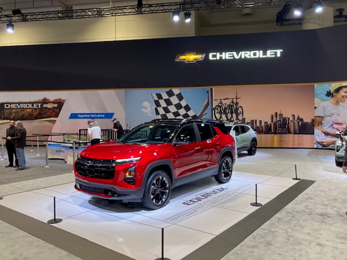  2024 Canadian International Auto Show Chevrolet Booth