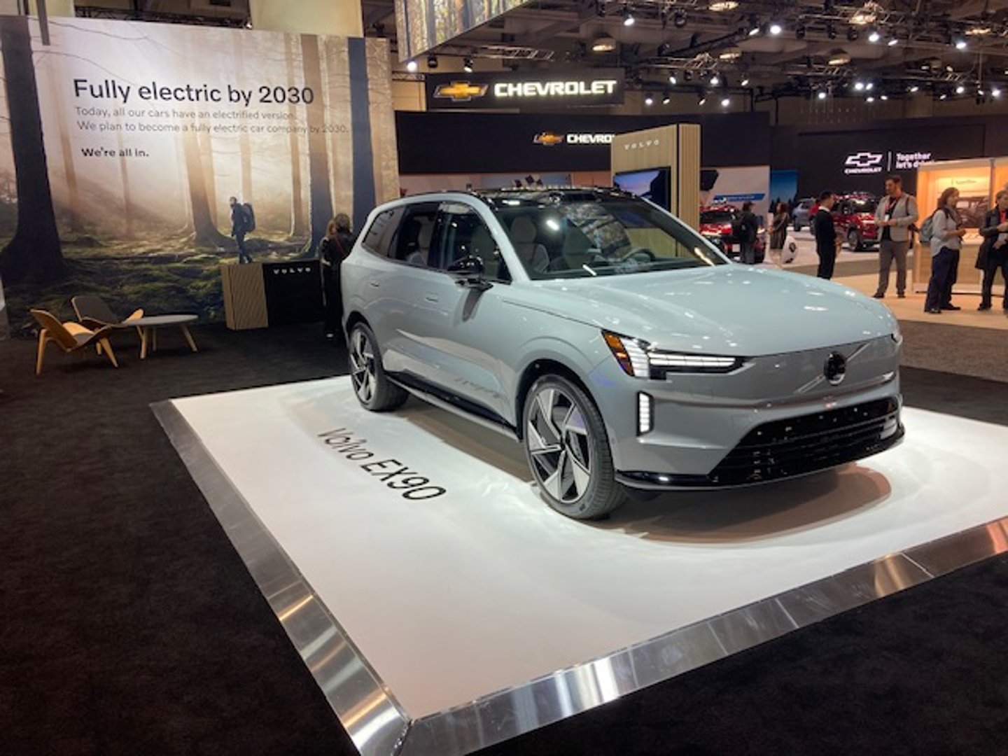  2024 Canadian International Auto Show Volvo Booth