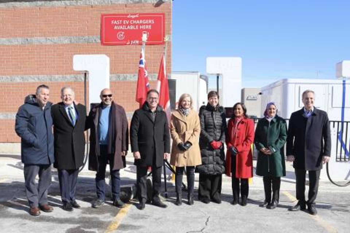 Longos EV Charging Station Oakville Unveiling 