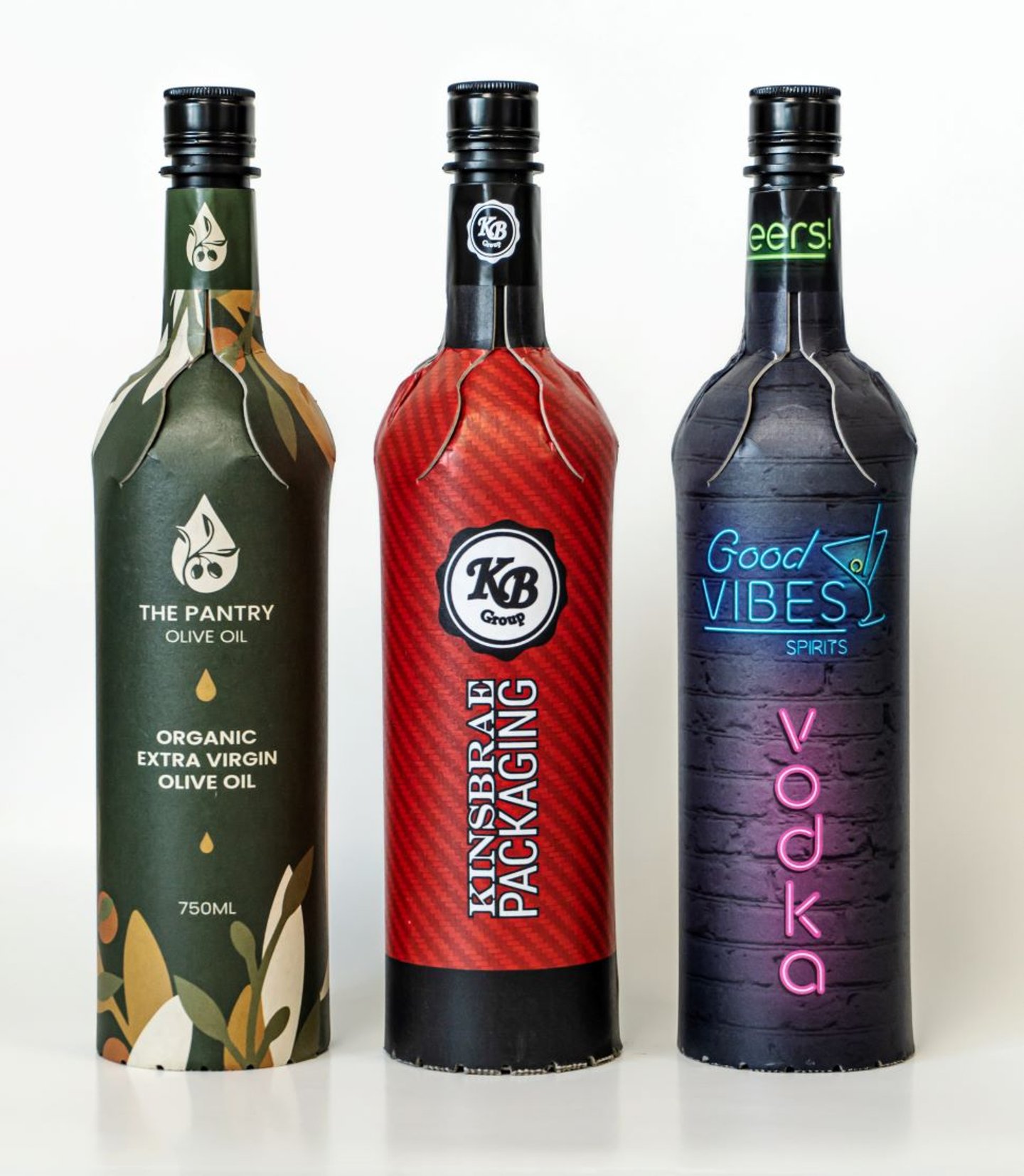 Kinsbrae Packaging Paper Bottle