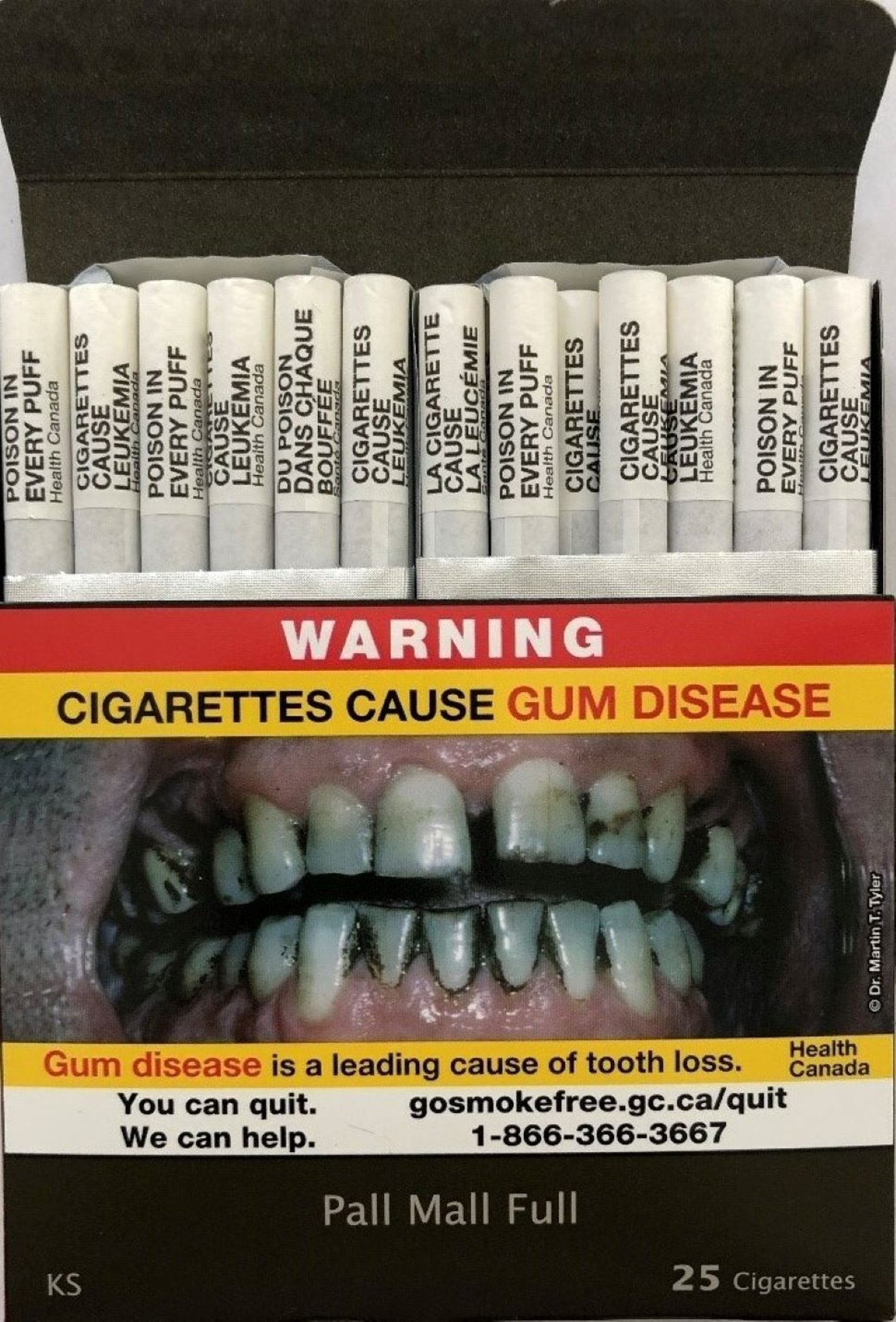 Canadian Cancer Society New Smoking Warnings