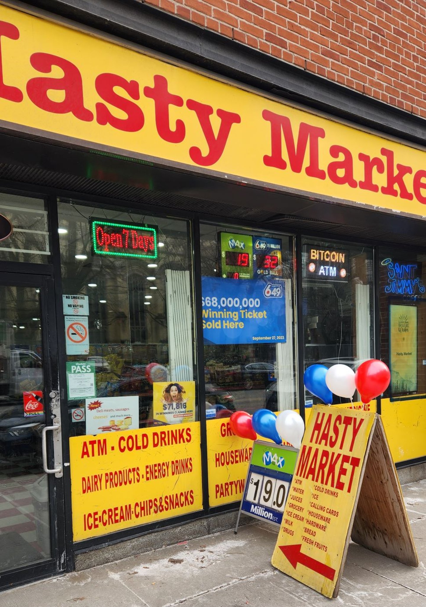 Hasty Market Store Front