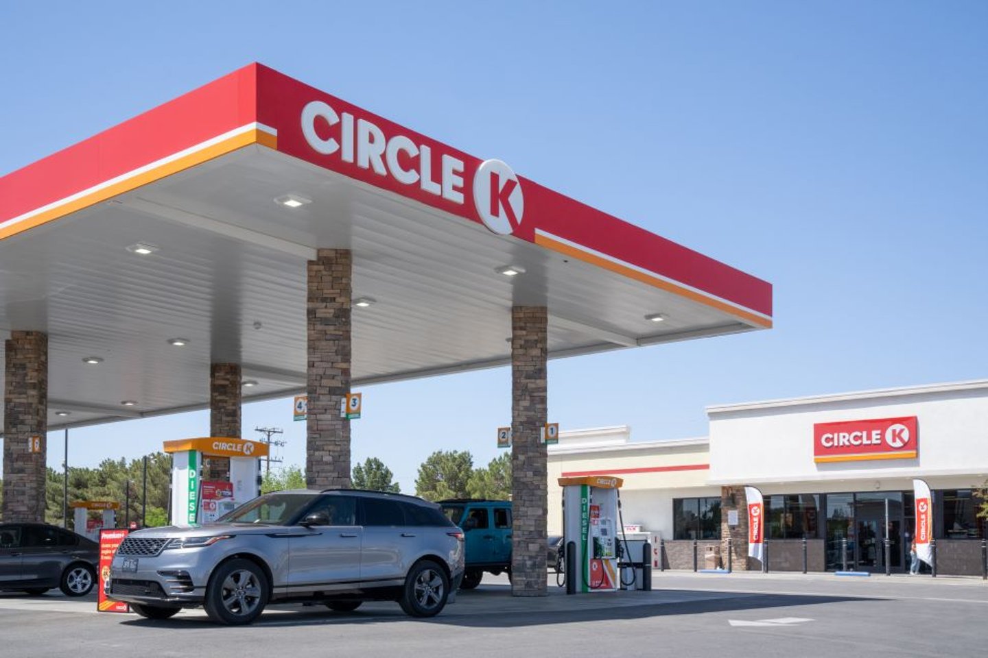 Circle K Forecourt with convenience store