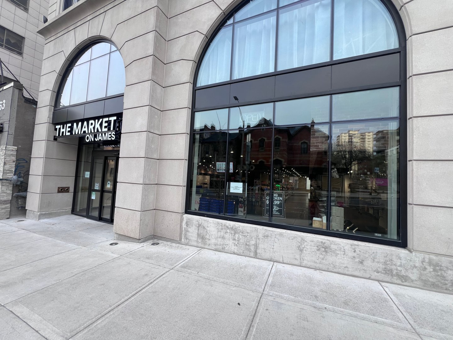 The Market on James exterior shot