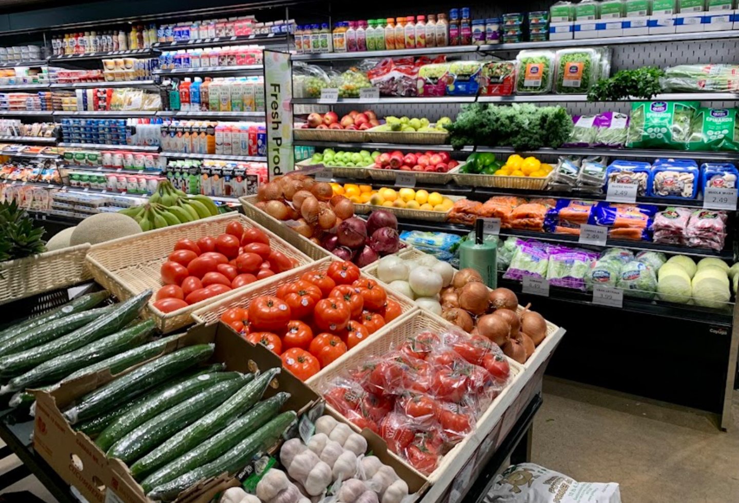 The Market on James produce