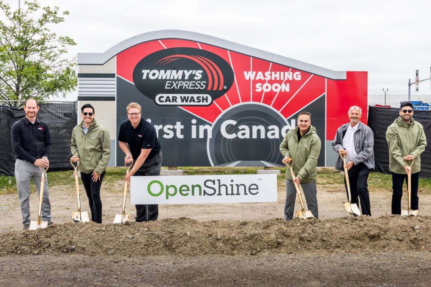 Tommys Car Wash Brampton Groundbreaking