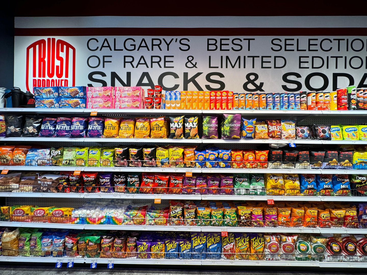 Trust Convenience shelves