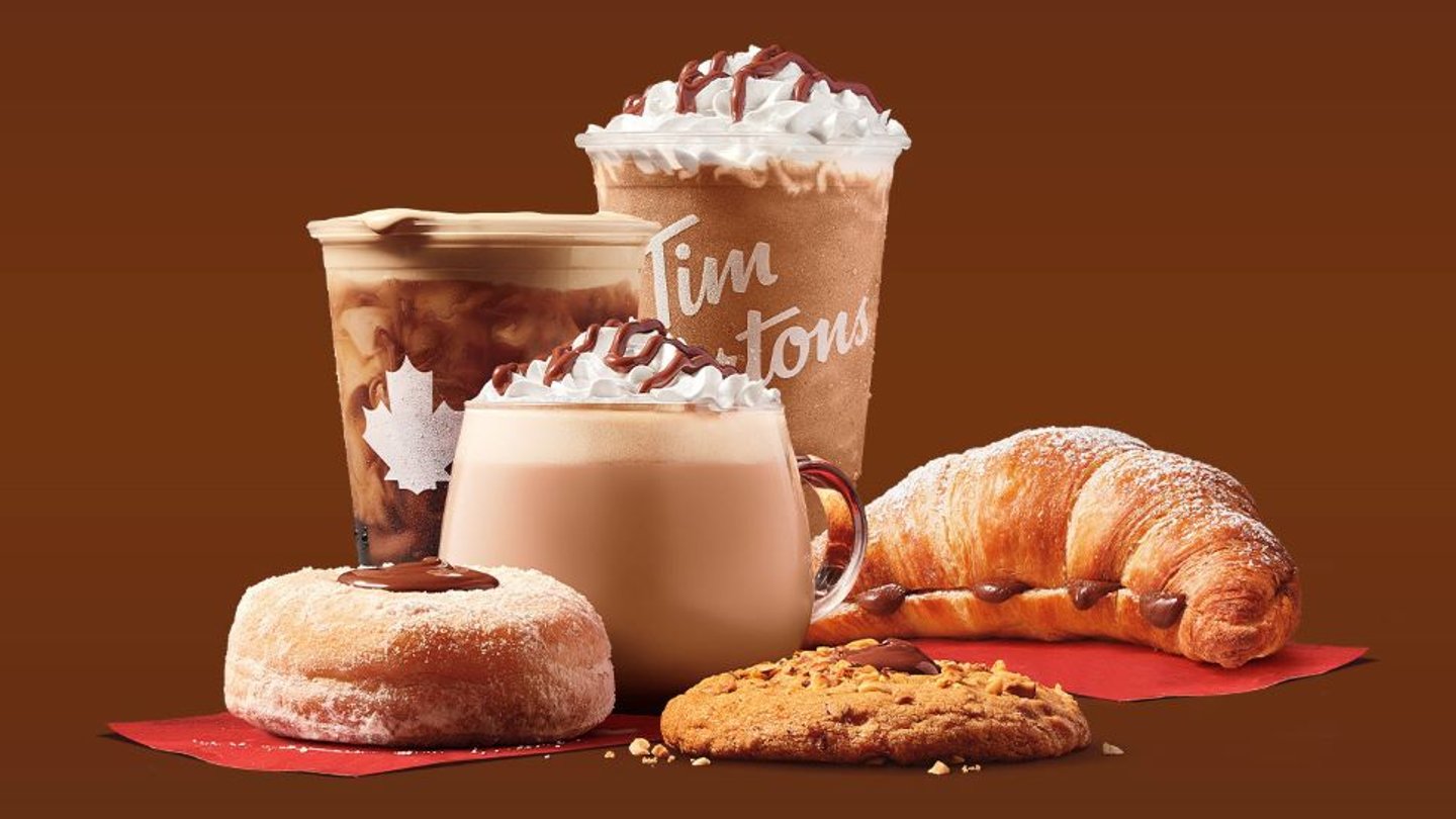 Tim Hortons Nutella Lineup