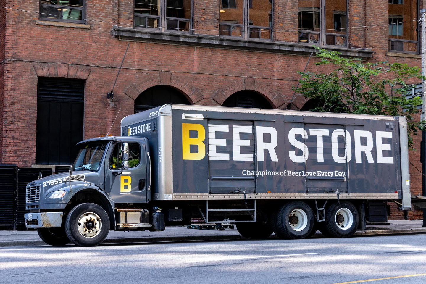 Beer Store delivery truck