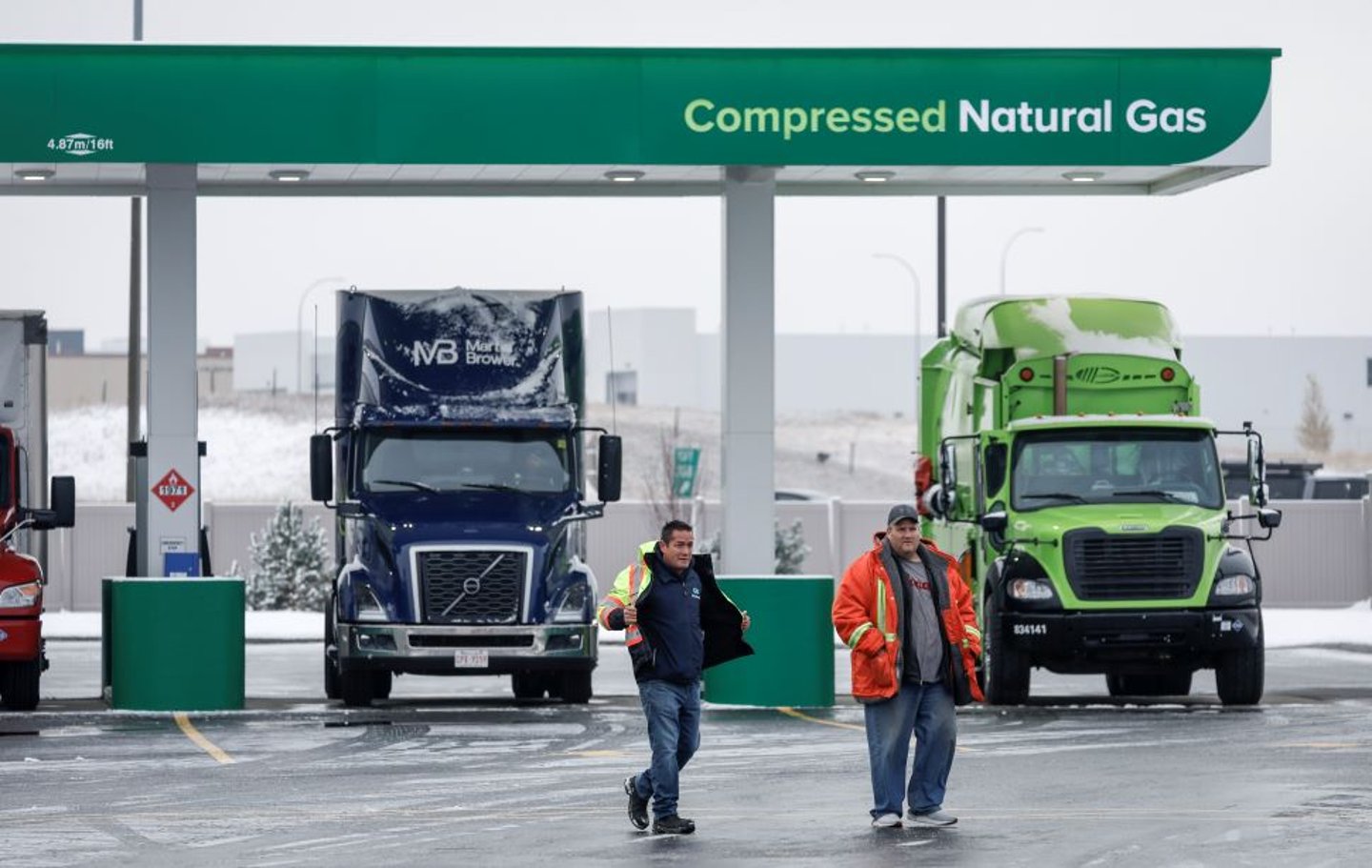 CNG Fueling Station in Alberta Canadian Press 2024